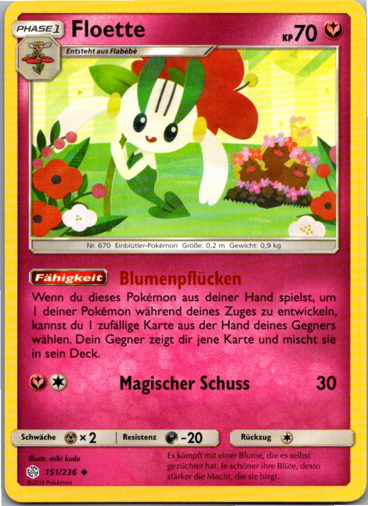 Floette 151/236 Welten im Wandel – Vorderseite