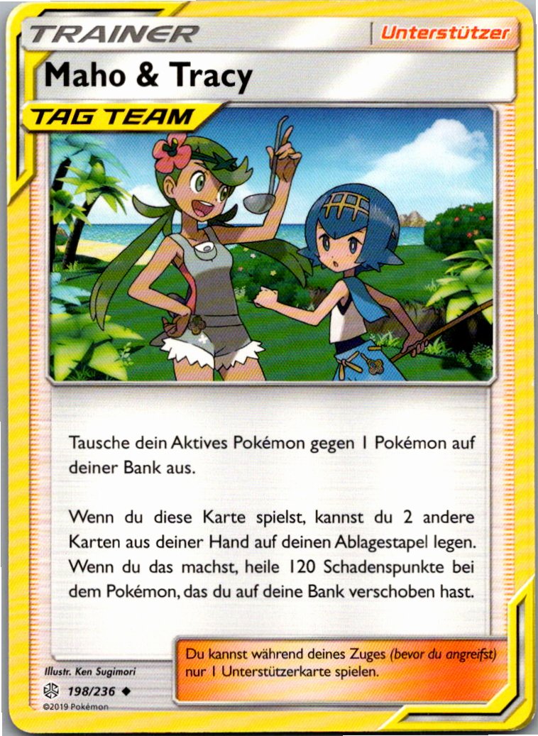 Maho Tracy 198/236 Welten im Wandel – Vorderseite