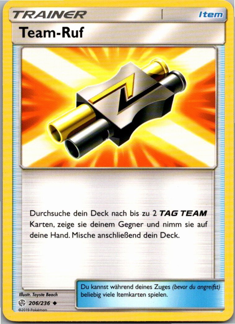 Team-Ruf 206/236 Welten im Wandel – Vorderseite