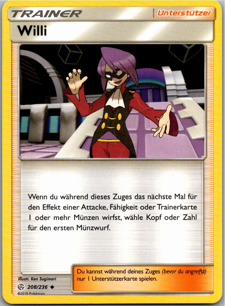 Willi 208/236 Welten im Wandel – Vorderseite