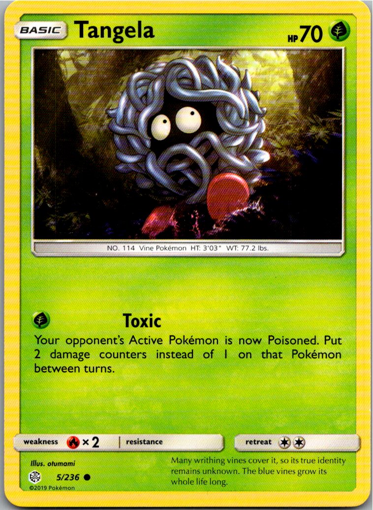 Tangela 5/236 Welten im Wandel – Vorderseite