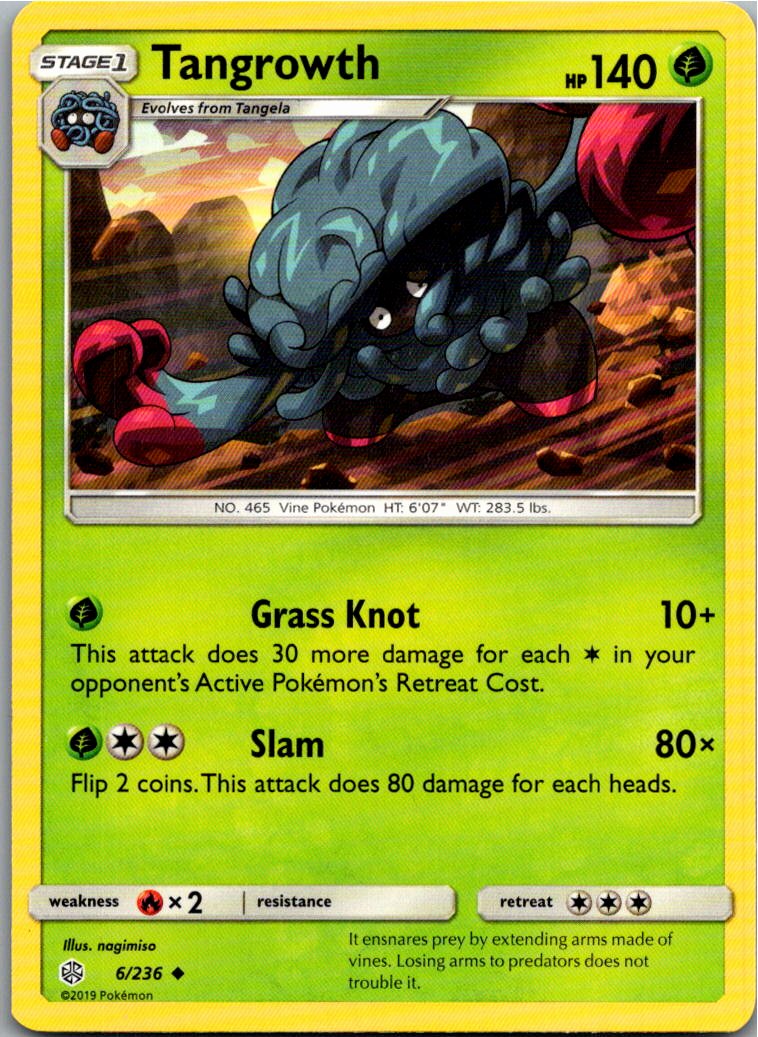 Tangrowth Tangoloss 6/236 Welten im Wandel – Vorderseite