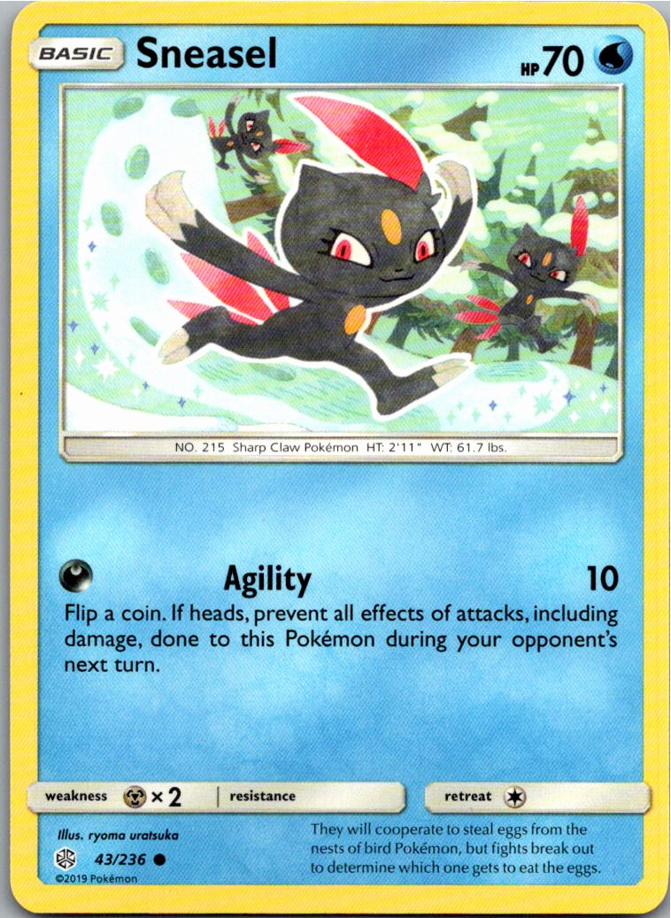 Sneasel Sniebel 43/236 Welten im Wandel – Vorderseite