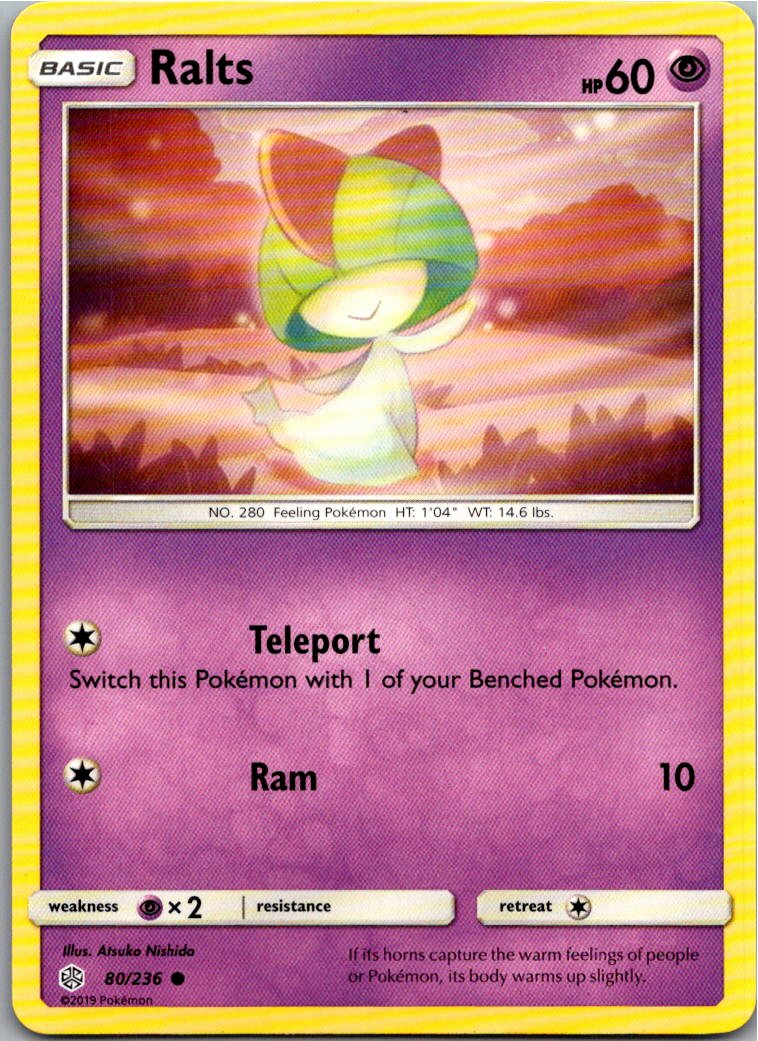 Ralts Trasla 80/236 Welten im Wandel – Vorderseite