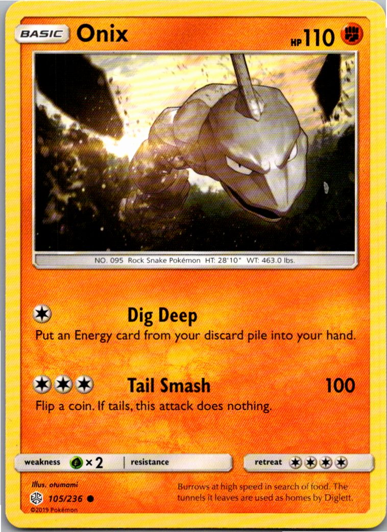Onix 105/236 Welten im Wandel – Vorderseite