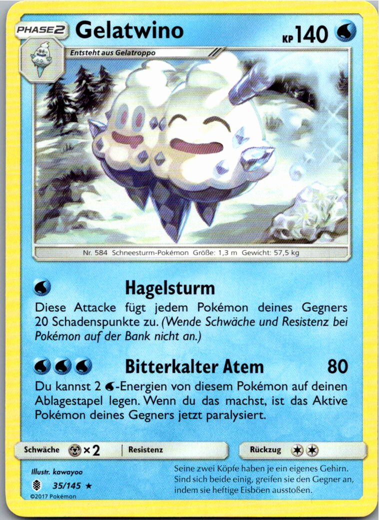 Gelatwino 35/145 Stunde der Wächter – Vorderseite