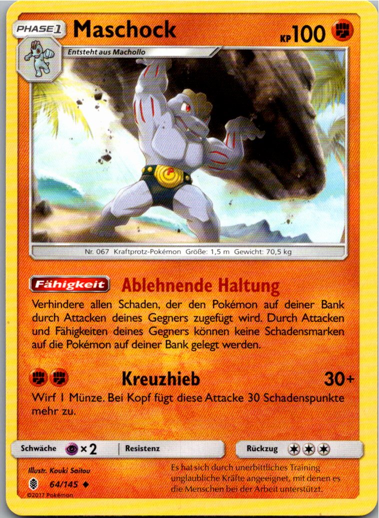 Maschock 64/145 Stunde der Wächter – Vorderseite