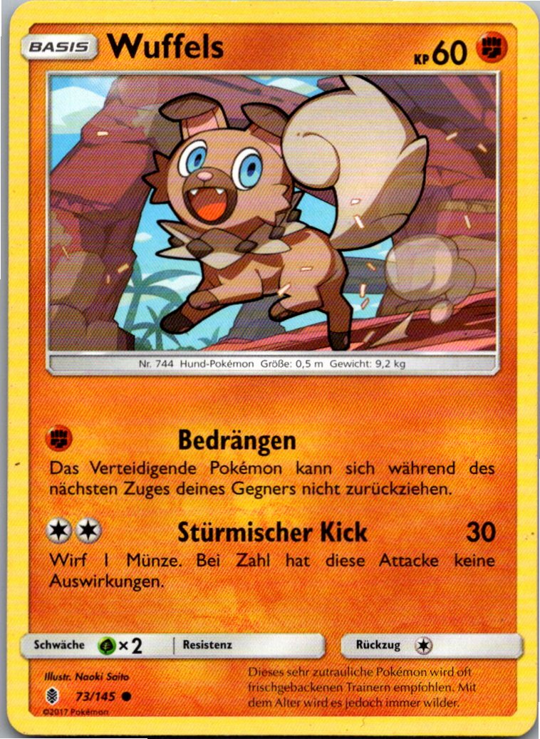 Wuffels 73/145 Stunde der Wächter – Vorderseite