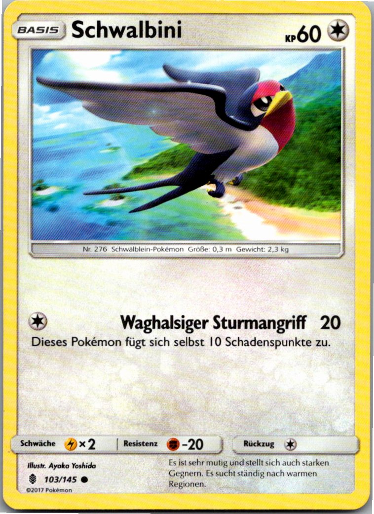 Schwalbini 103/145 Stunde der Wächter – Vorderseite