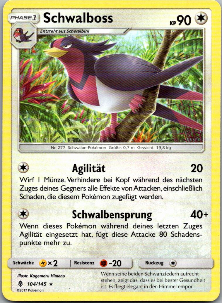 Schwalboss 104/145 Stunde der Wächter – Vorderseite