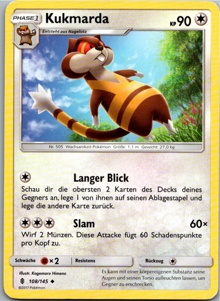 Kukmarda 108/145 Stunde der Wächter – Vorderseite
