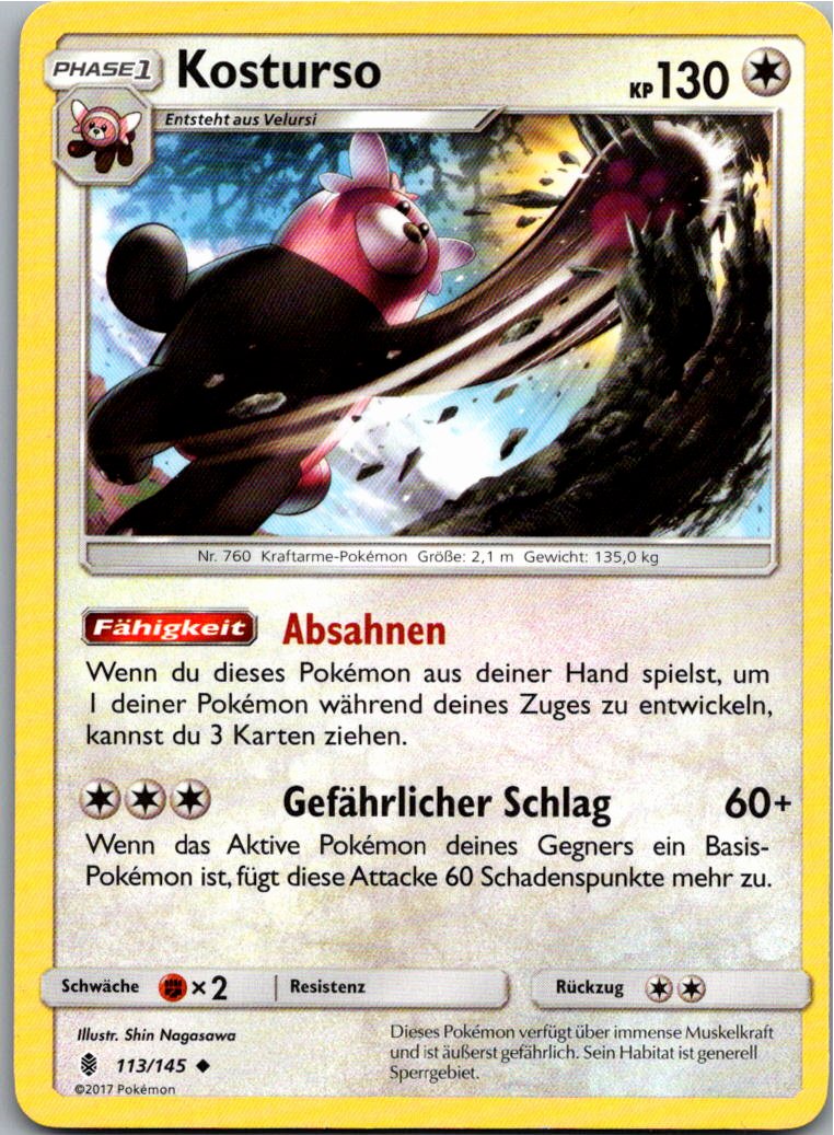 Kosturso 113/145 Stunde der Wächter – Vorderseite