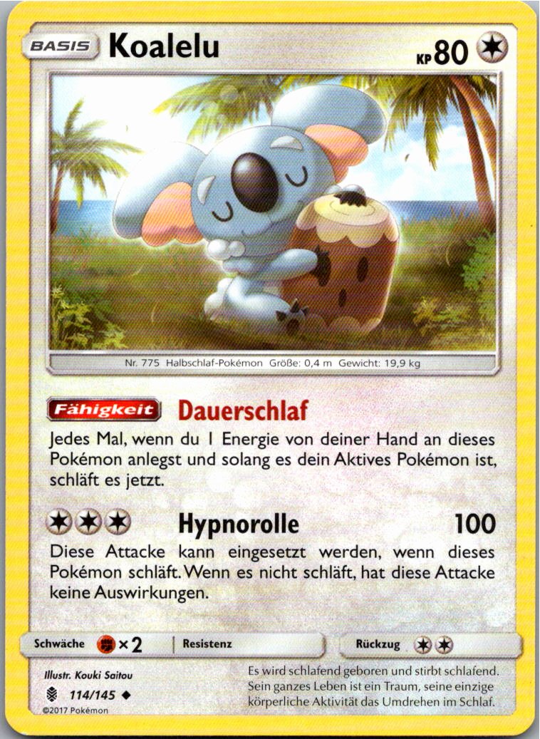 Koalelu 114/145 Stunde der Wächter – Vorderseite