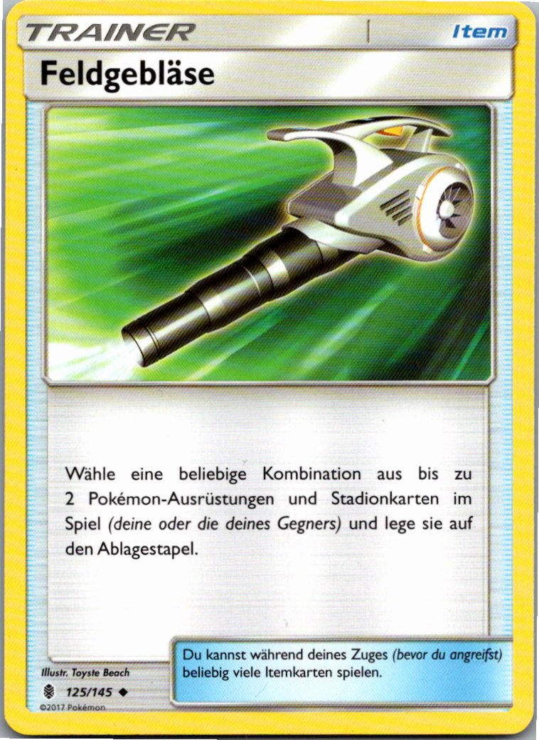 Feldgebläse 125/145 Stunde der Wächter – Vorderseite