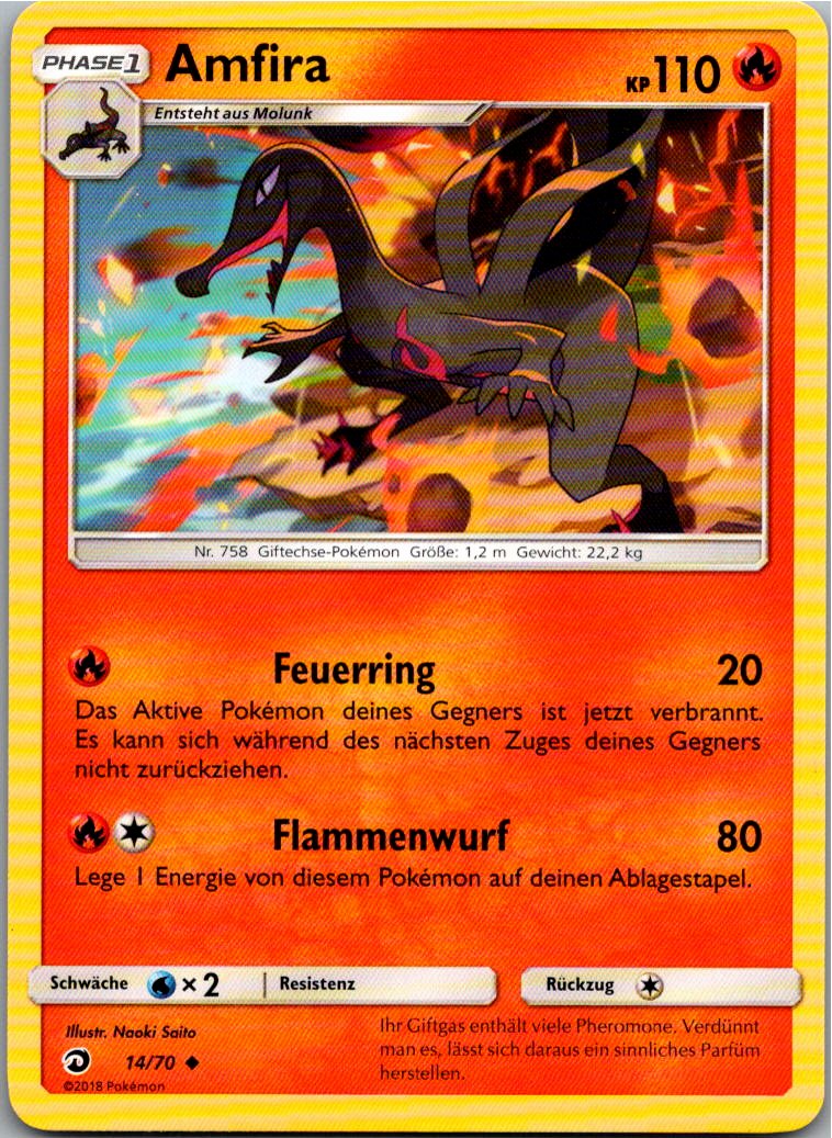 Amfira 14/70 Majestät Der Drachen – Vorderseite