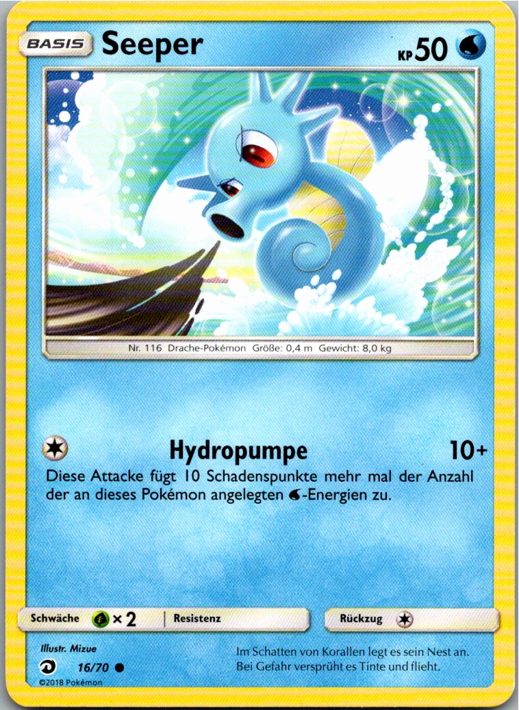 Seeper 16/70 Majestät Der Drachen – Vorderseite