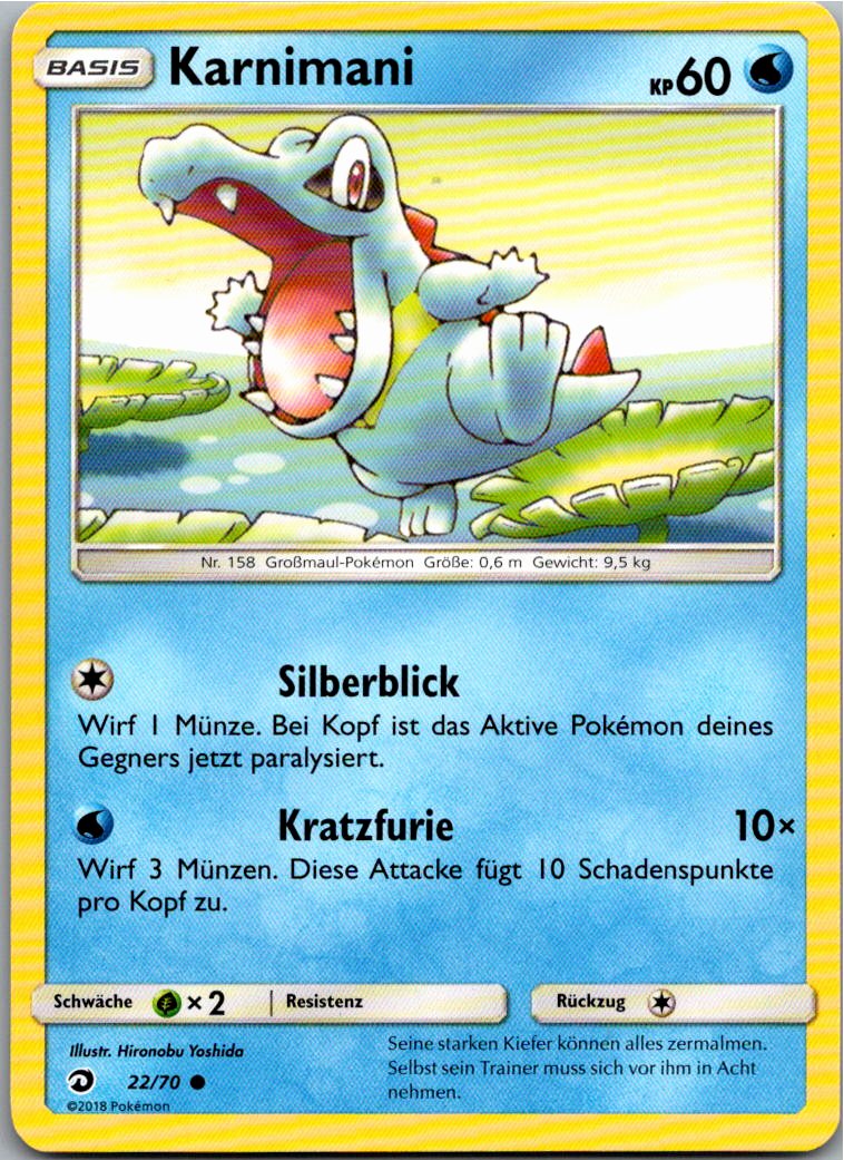 Karnimani 22/70 Majestät Der Drachen – Vorderseite
