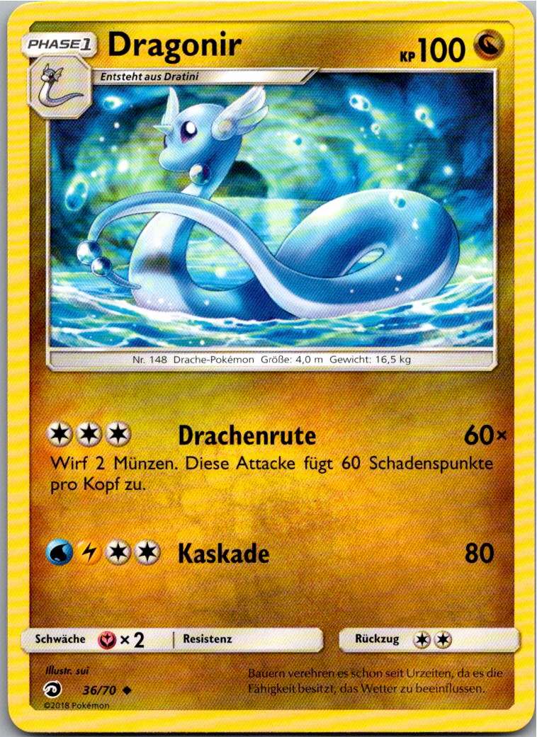 Dragonir 36/70 Majestät Der Drachen – Vorderseite