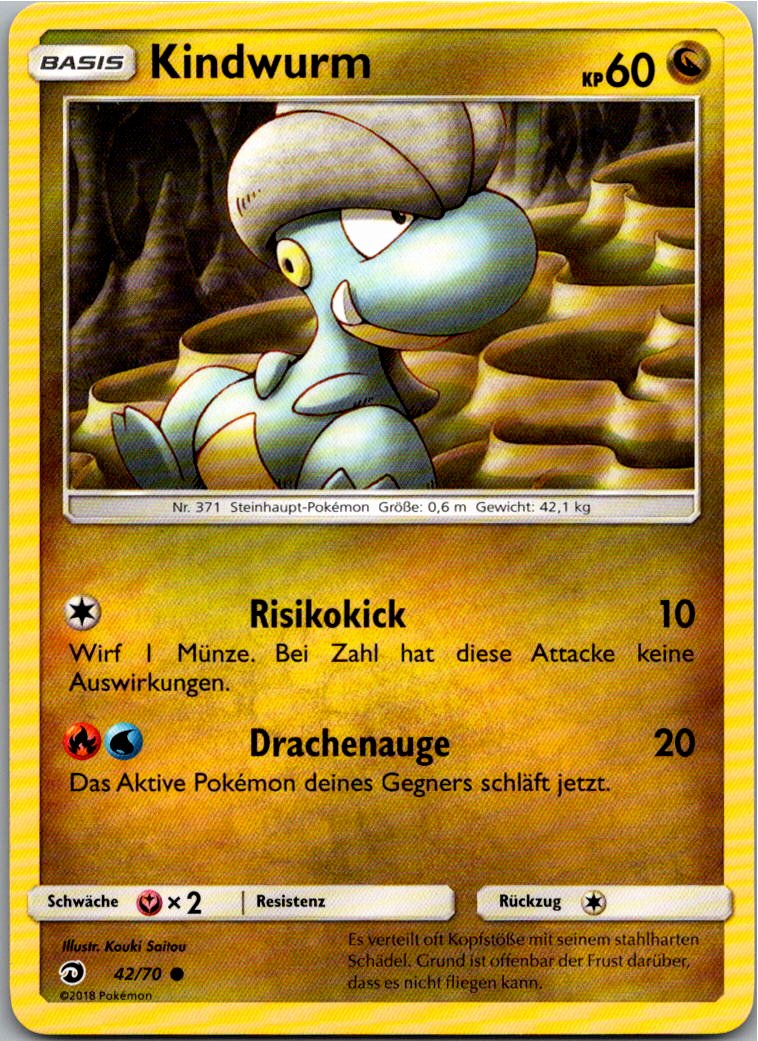 Kindwurm 42/70 Majestät Der Drachen – Vorderseite
