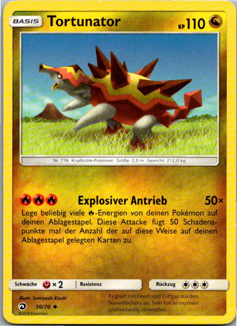 Tortunator 50/70 Majestät Der Drachen – Vorderseite