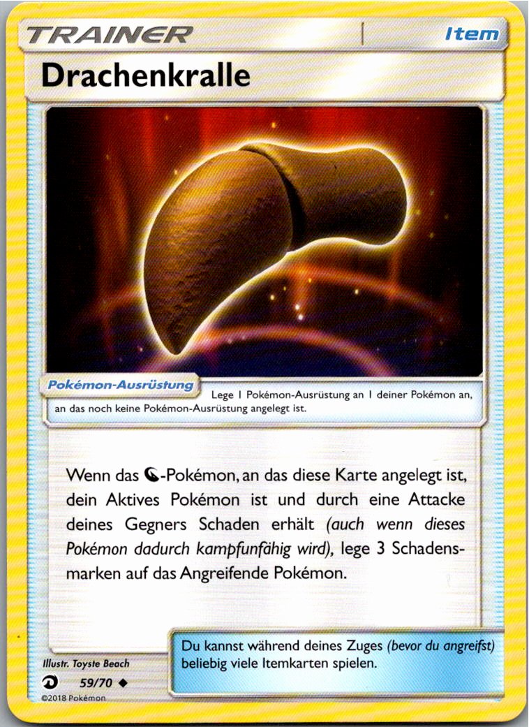 Drachenkralle 59/70 Majestät Der Drachen – Vorderseite