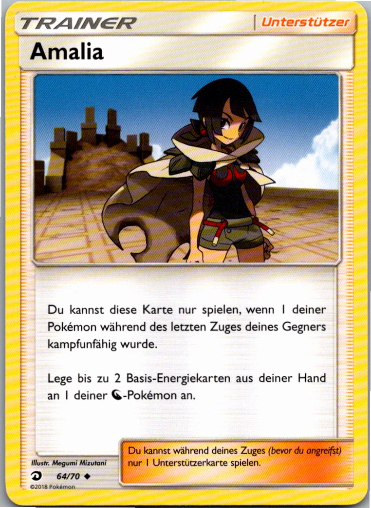Amalia 64/70 Majestät Der Drachen – Vorderseite