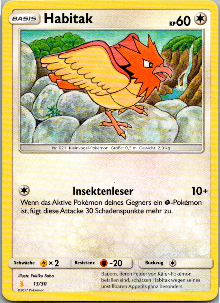 Habitak 13/30 SM trainer Kit (Alolan Raichu) – Vorderseite