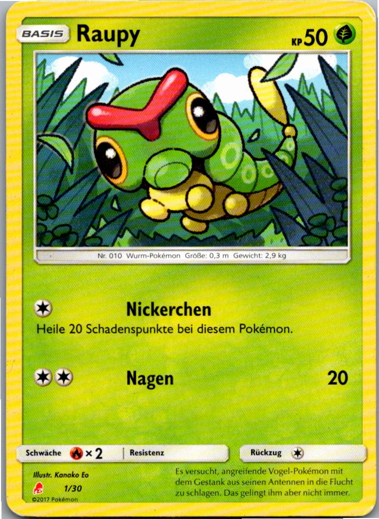 Raupy 1/30 SM trainer Kit (Lycanroc) – Vorderseite