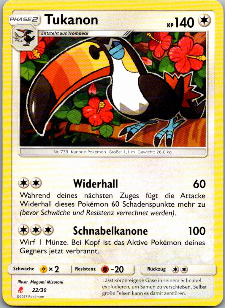 Tukanon 22/30 SM trainer Kit (Lycanroc) – Vorderseite