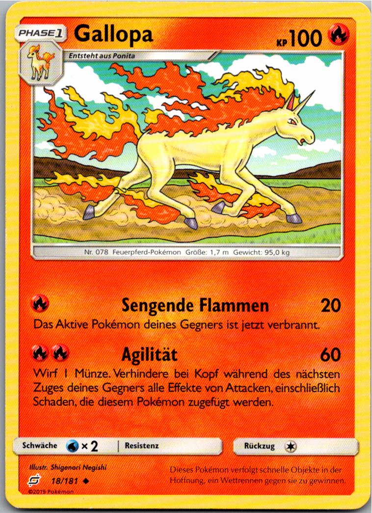 Gallopa 18/181 Teams Sind Trumpf – Vorderseite