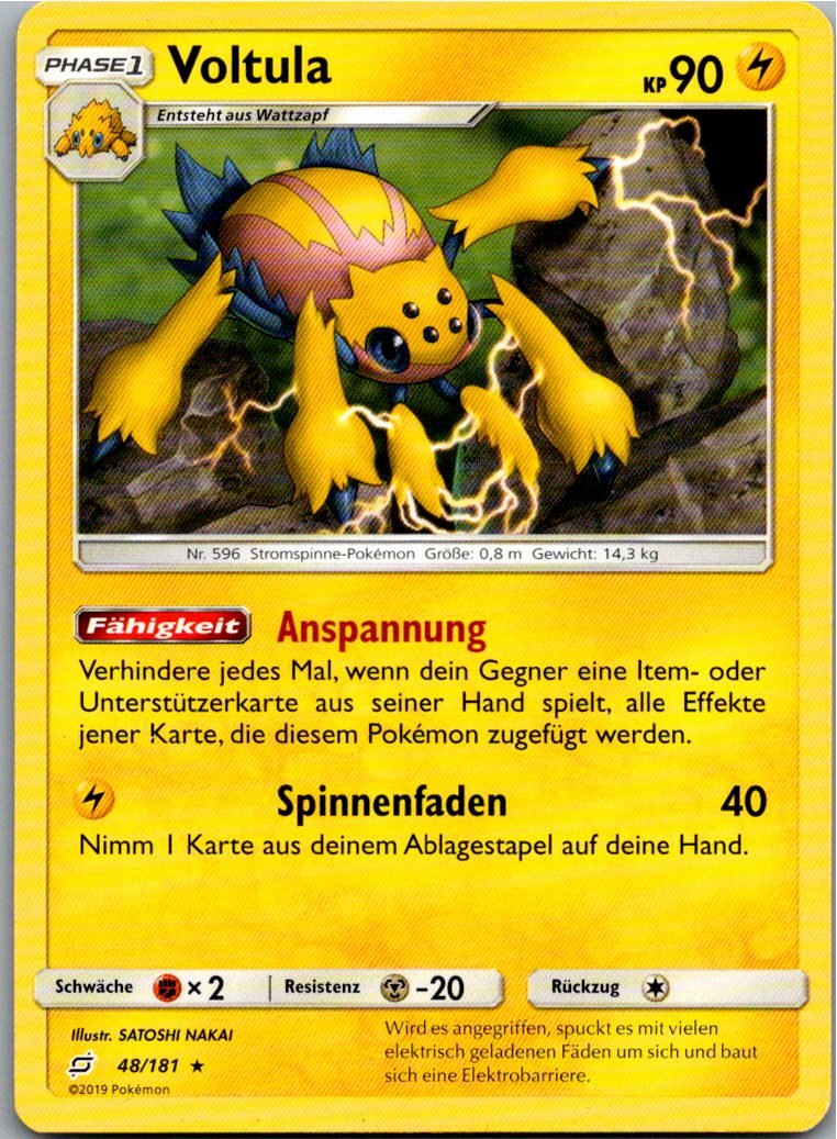 Voltula 48/181 Teams Sind Trumpf – Vorderseite