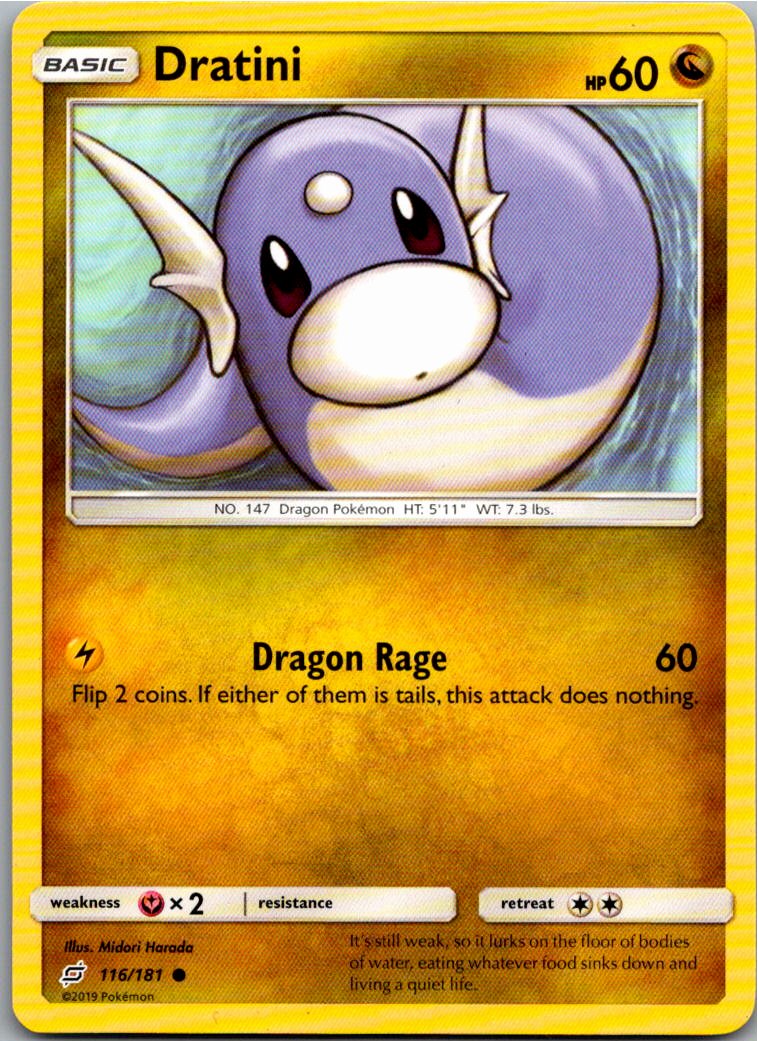 Dratini 116/181 Teams Sind Trumpf – Vorderseite