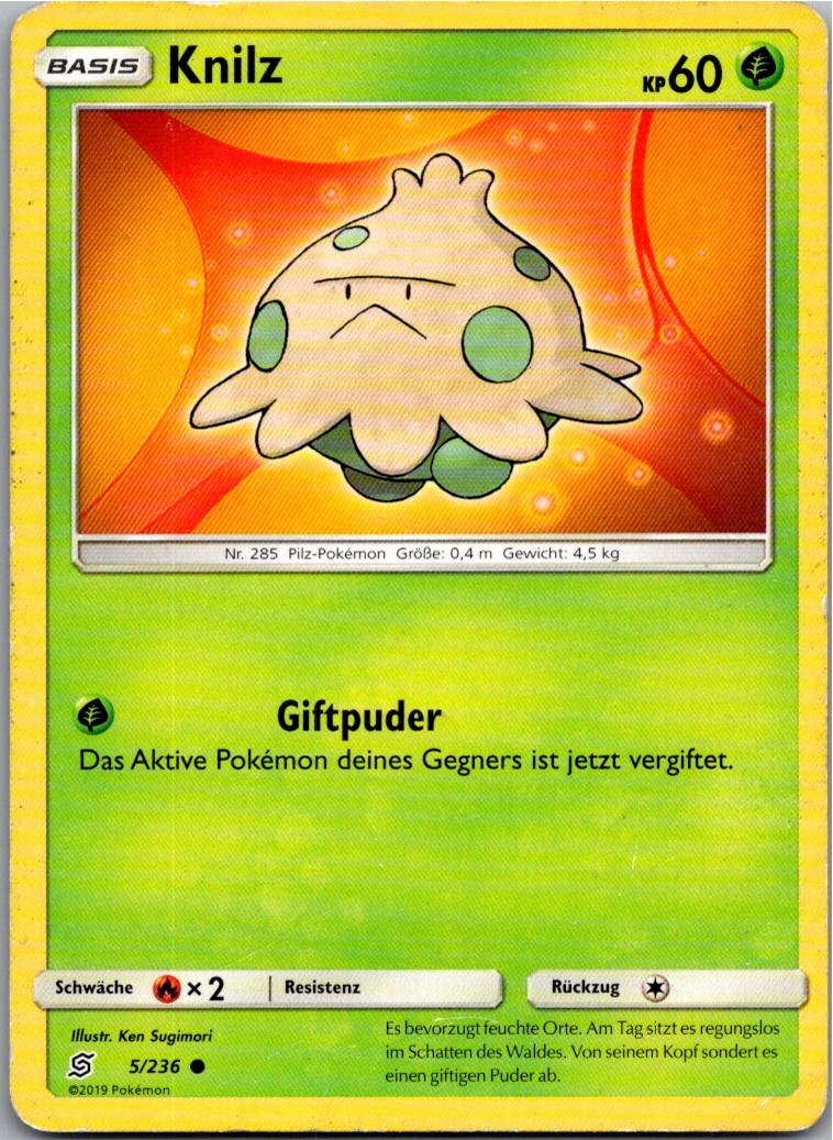 Knilz 5/236 Bund der Gleichgesinnten – Vorderseite