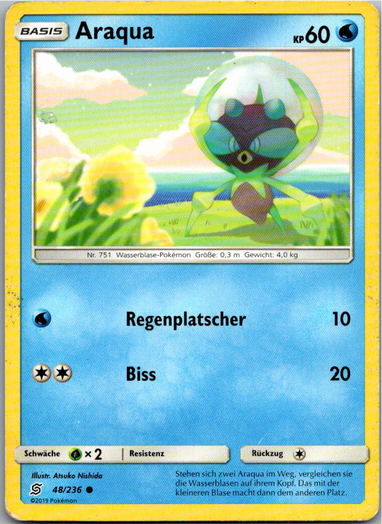 Araqua 48/236 Bund der Gleichgesinnten – Vorderseite