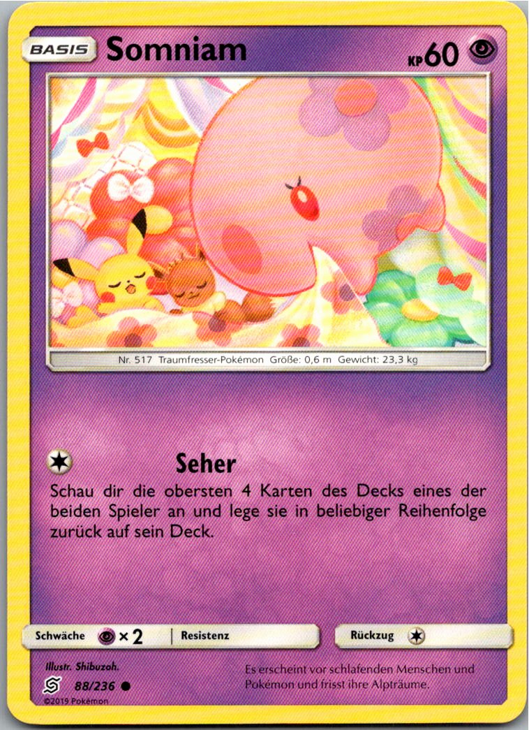 Somniam 88/236 Bund der Gleichgesinnten – Vorderseite