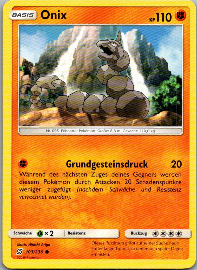 Onix 103/236 Bund der Gleichgesinnten – Vorderseite
