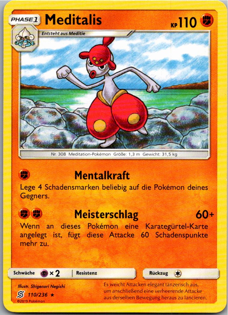 Meditalis 110/236 Bund der Gleichgesinnten – Vorderseite