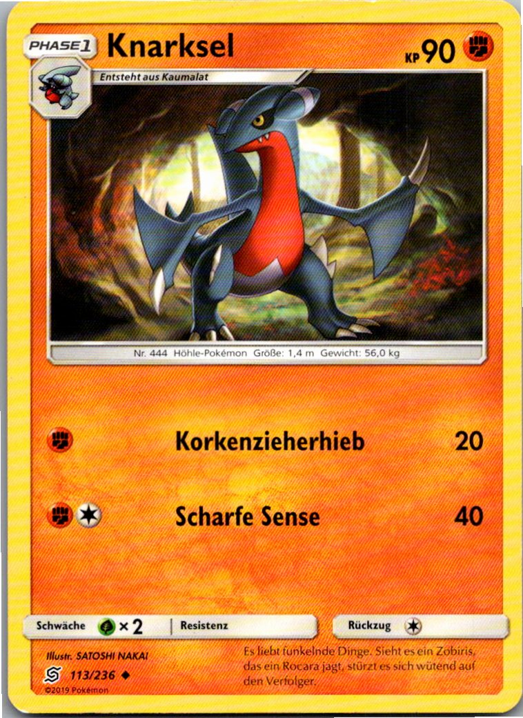 Knarksel 113/236 Bund der Gleichgesinnten – Vorderseite