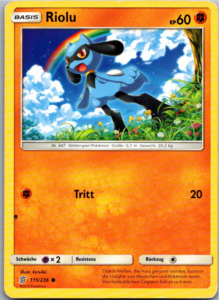 Riolu 115/236 Bund der Gleichgesinnten – Vorderseite