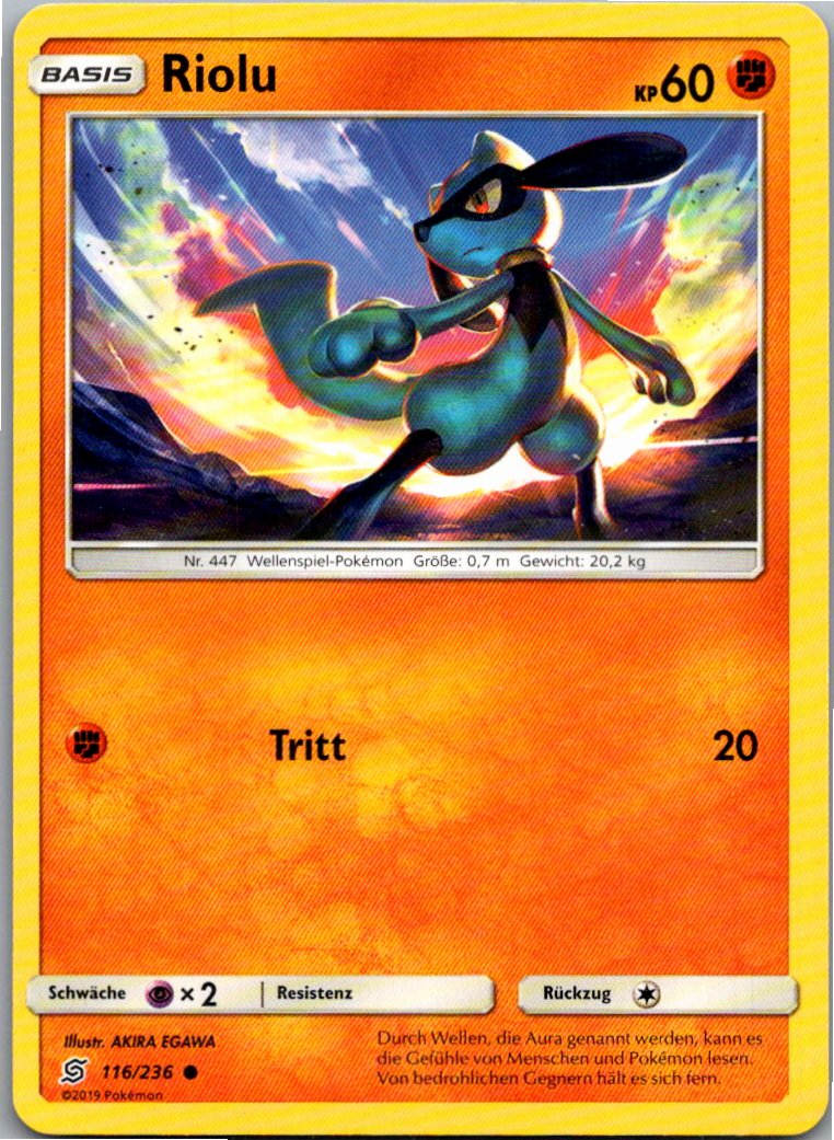 Riolu 116/236 Bund der Gleichgesinnten – Vorderseite