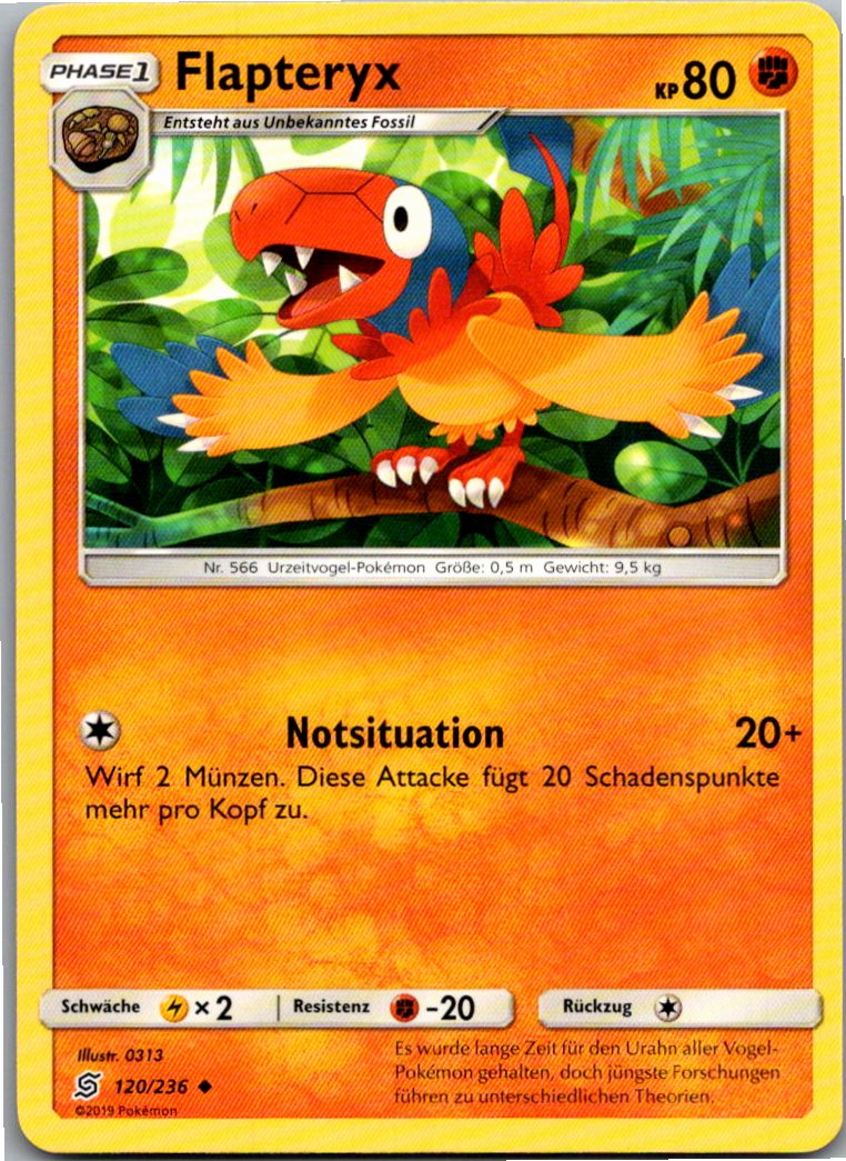 Flapteryx 120/236 Bund der Gleichgesinnten – Vorderseite