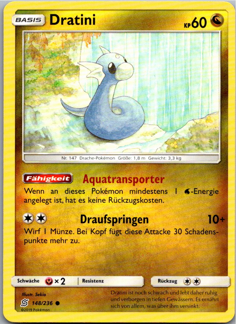 Dratini 148/236 Bund der Gleichgesinnten – Vorderseite