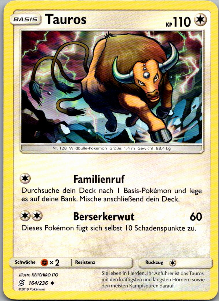 Tauros 164/236 Bund der Gleichgesinnten – Vorderseite
