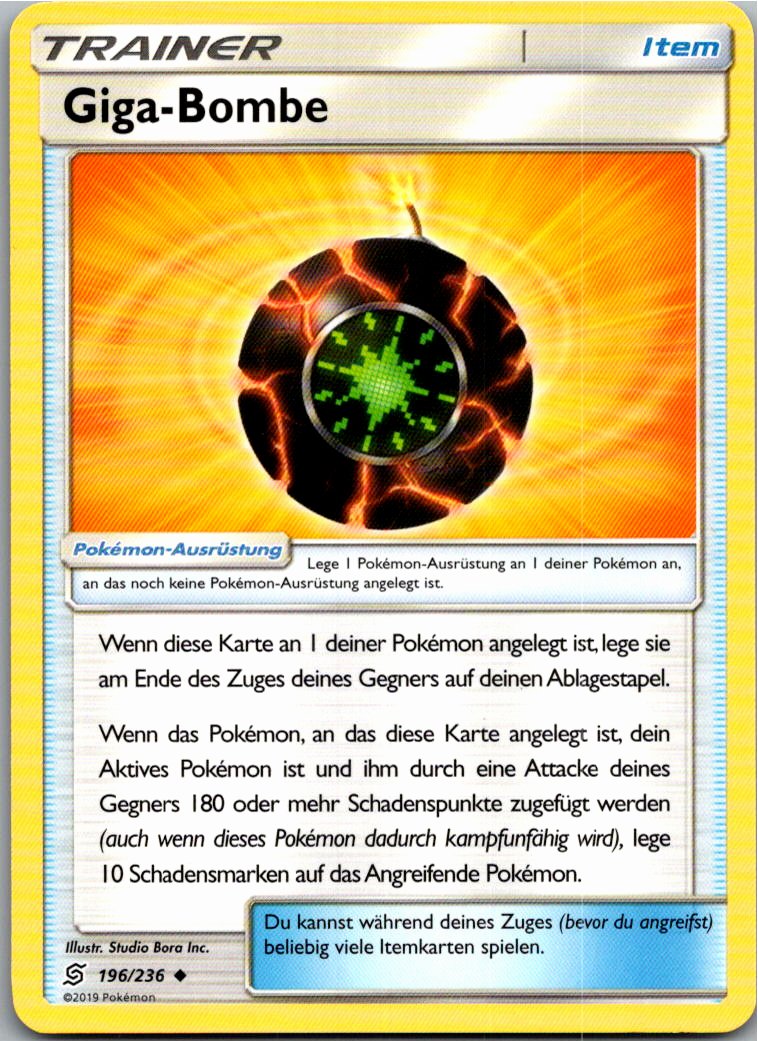 Giga-Bombe 196/236 Bund der Gleichgesinnten – Vorderseite