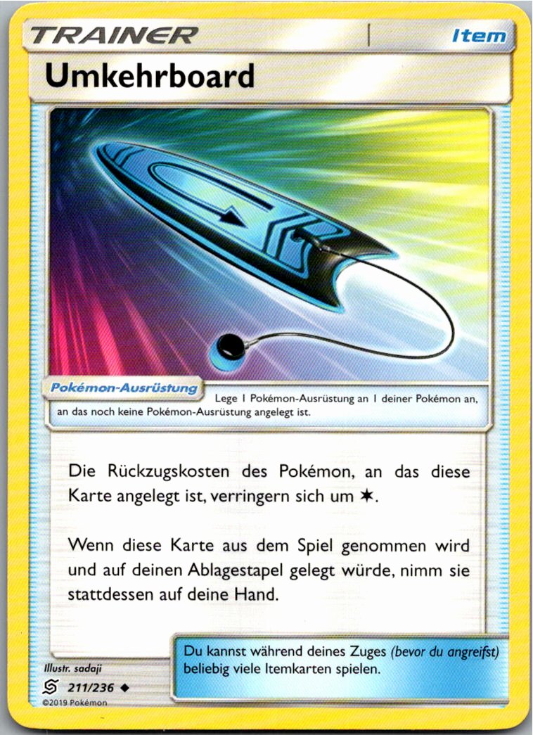 Umkehrboard 211/236 Bund der Gleichgesinnten – Vorderseite