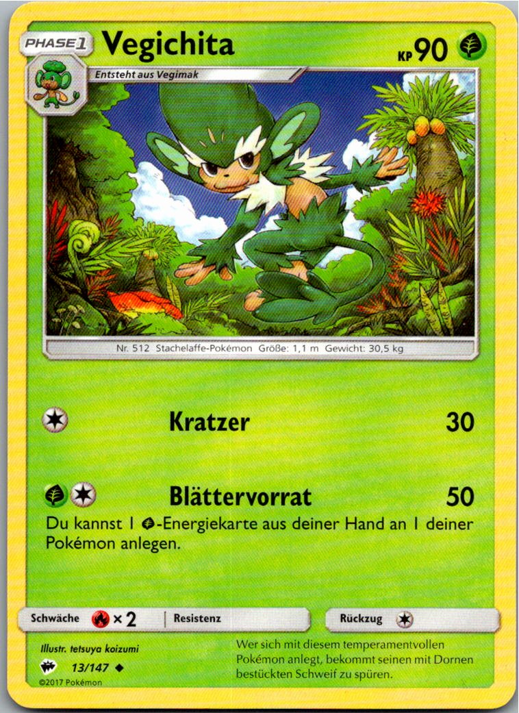 Vegichita 13/147 Nacht in Flammen – Vorderseite