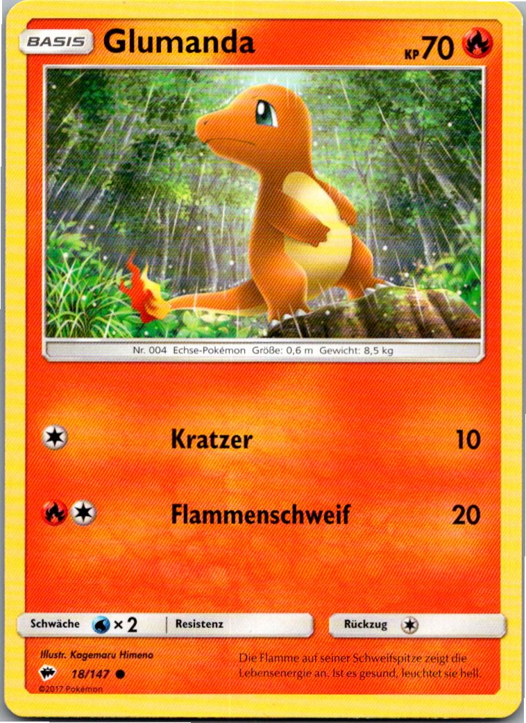 Glumanda 18/147 Nacht in Flammen – Vorderseite