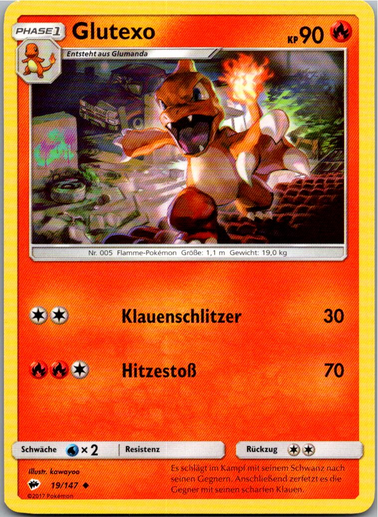 Glutexo 19/147 Nacht in Flammen – Vorderseite