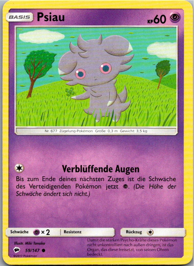 Psiau 59/147 Nacht in Flammen – Vorderseite