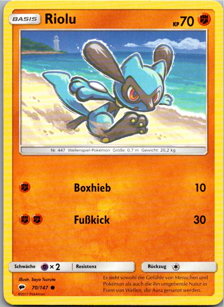 Riolu 70/147 Nacht in Flammen – Vorderseite